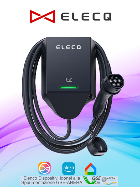 ELECQ Home AC 7,4kW - WiFi -KABEL jednofazowe