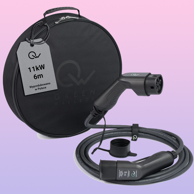 EV Kabel Type 2 11kW 6 metrów