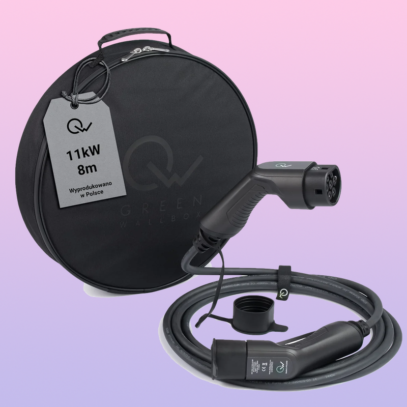 EV Kabel Type 2 11kW 8 metrów