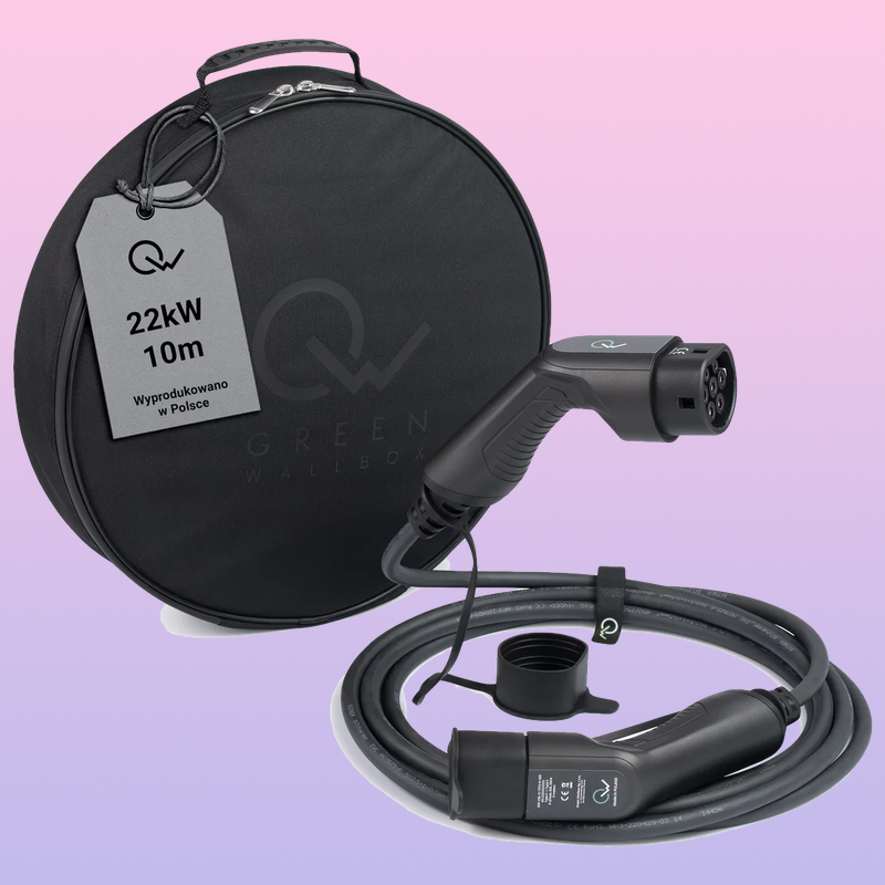 EV Kabel Type 2 22kW 10 metrów