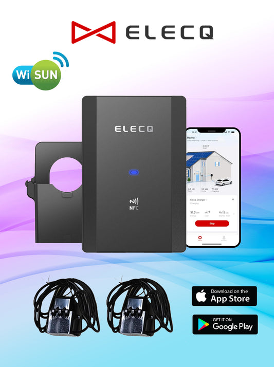 ELECQ POWER MONITOR dla stacji ładowania jednofazowej