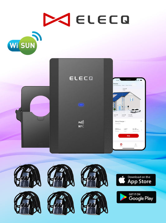 ELECQ POWER MONITOR dla trójfazowej stacji ładowania