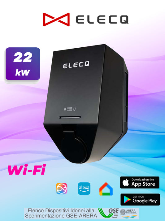 ELECQ Home AC 22kW - WiFi - trójfazowy